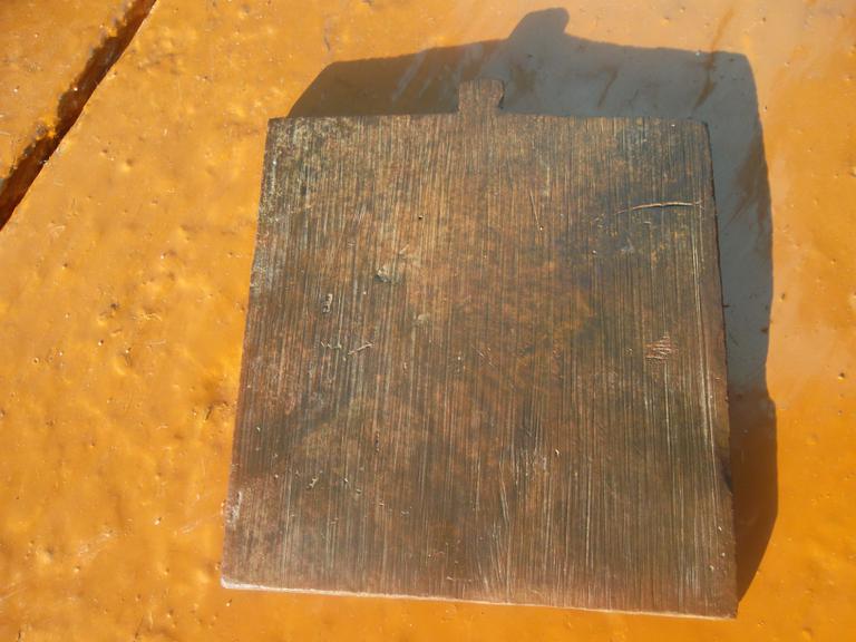 задняя сторона иконы