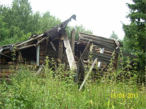 лето 2011  брошеный дом 400 км от москвы
