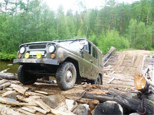 Только вперед! УАЗ- зверь машина!