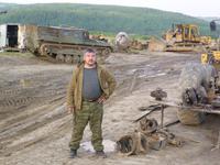 У старателей, как всегда, рабочий беспорядок