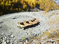 Много брошенной техники