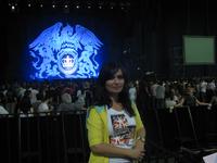 На концерте QUEEN.