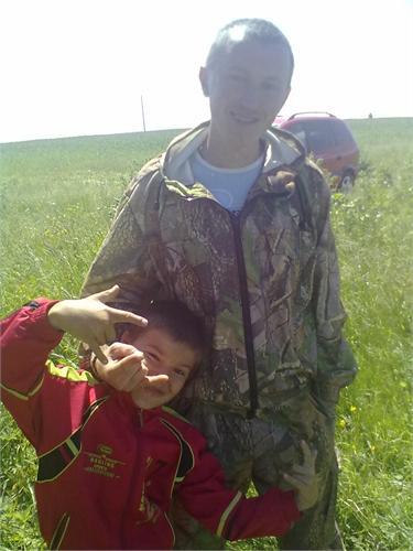 На месте старой деревни.