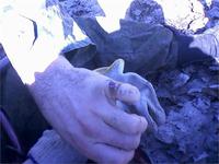 С аметистом 583 проба с союзовским клеймом.