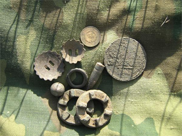 3 КОП СЕРЕБРОМ СМ 1841 2 КОП 1924,ПУОВИЧКИ ЛАТУННЫЕ+ПР.