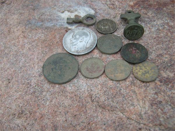 Николка-2  РУБЛЬ 1899 ГОДА, ПЕЧАТЬ+КЛЮЧИК К ЗАМОЧКУ(1) .....