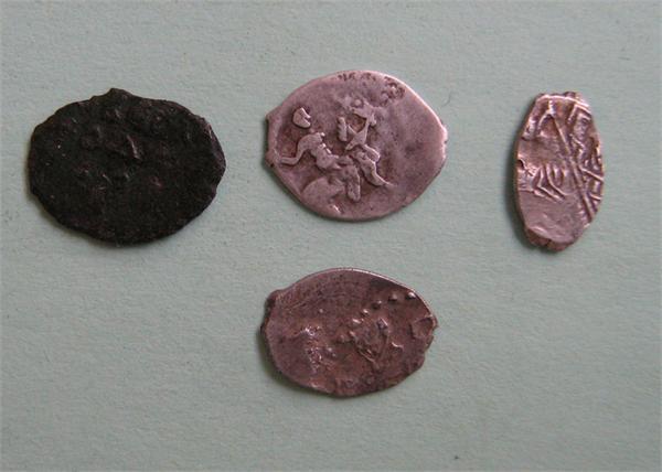 ПОПАЛОСЬ 4 ЧЕШУЙКИ .   СО СТОРОНЫ ГЕОРГА