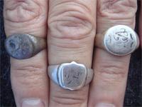 Колечки вензельные-2