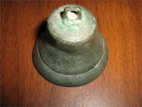 Первые находки 1980 год(без детектора)колокольчик(СЕРЕБРО) Сбоку