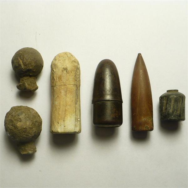 Пули разных времён.