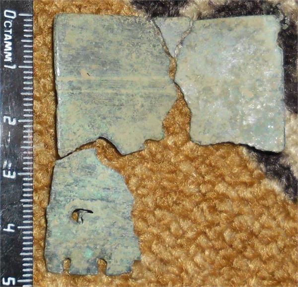 Бронзовая пряжка. Дальний Восток XIII-IX век