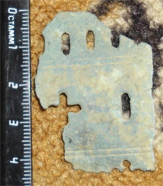 Бронзовая пряжка. Дальний Восток XIII-IX век