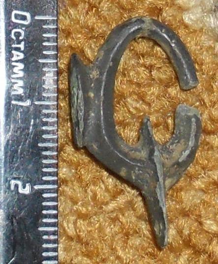 Бронзовая сережка. Дальний Восток XIII-IX век