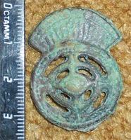 Бронзовая пряжка. Дальний Восток XIII-IX век