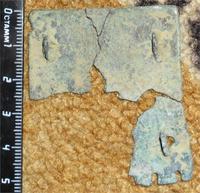 Бронзовая пряжка. Дальний Восток XIII-IX век