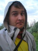 От эмоций глаза по полтиннику. Баяновский могильник, Добрянский р-он Пермского края, 2007 год.