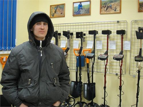 Я в офисе Minelab в Барнауле