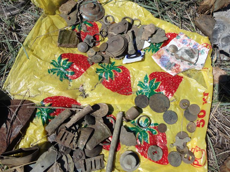 Первые находки