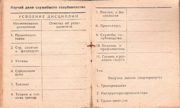 Усвоение дисциплин