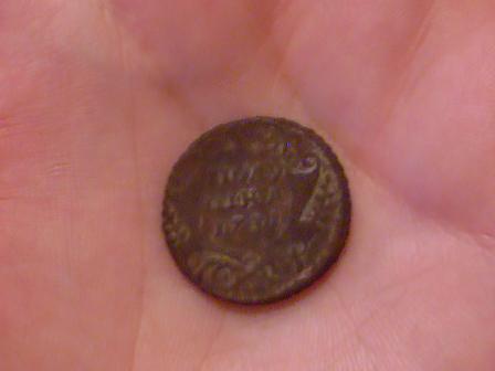 полушка 1731г. Подскажите че стоит