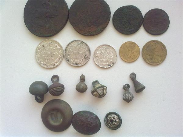 Находки с последнего копа перед зимой