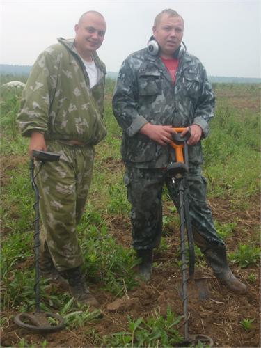 коп с друзьями в Клинском районе