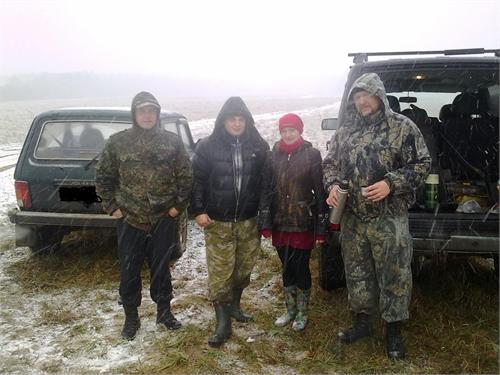 С ДРУЗЬЯМИ НА КОПЕ