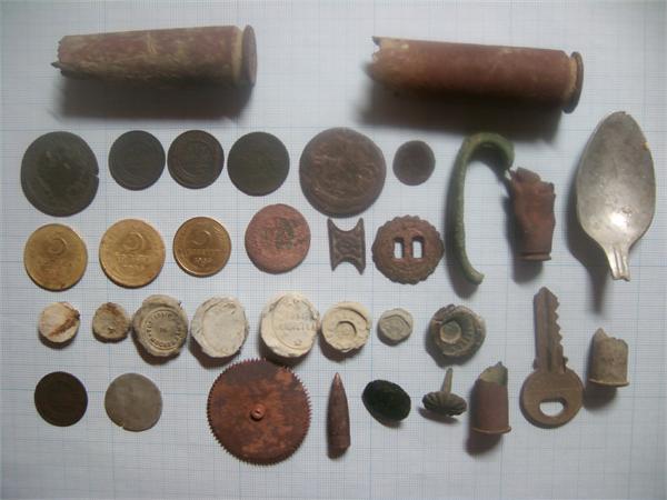 вот так я и SEREGAMECH и друзья покопали в выходные (мои находки)