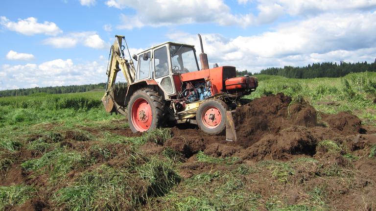 планировка поля под коп
