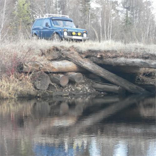 Форсирую ручей