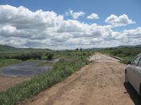 Дорога в прошлое. Впереди - бывшие поселения Усть-Аленуй, Боровская, Тюкавкино, Золинская